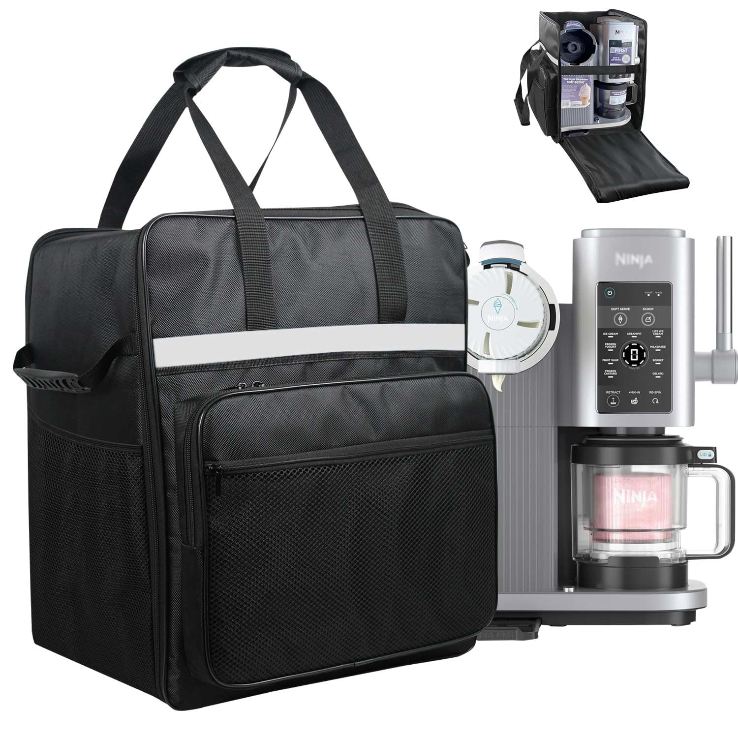 Amazon.com: NUENSS-ROR Carrying Bag for Ninja CREAMi Scoop&Swirl
