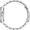 Citizen Men's Eco-Drive Weekender Sport Casual Watch, Stainless Steel Watch, Black Dial 3-Hand Date Model: BM7630-80E, Silver, Classic