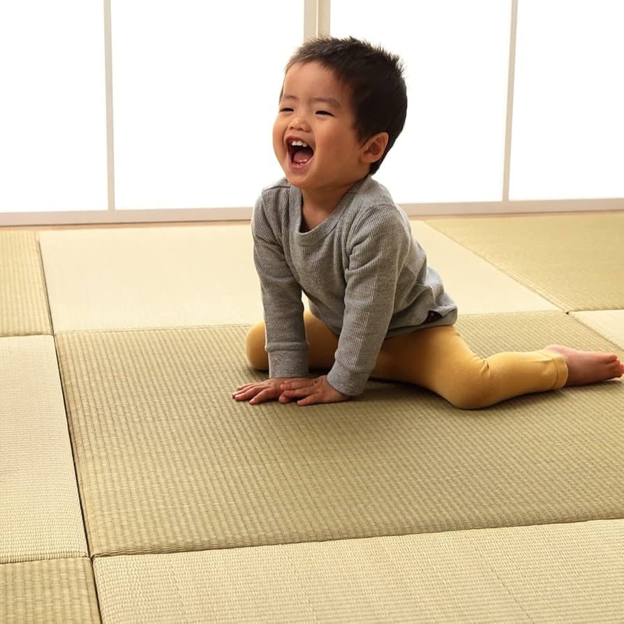 Amazon｜置き畳 国産 ユニット畳 すくすく 約70×70cm 9枚セット
