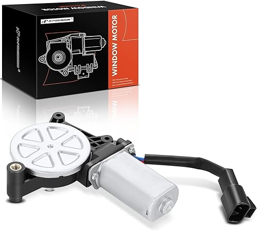 A-Premium Motor eléctrico de elevación de ventana (conector de 2 pines) compatible con modelos Chevrolet, GMC, Cadillac y Pontiac, Silverado,