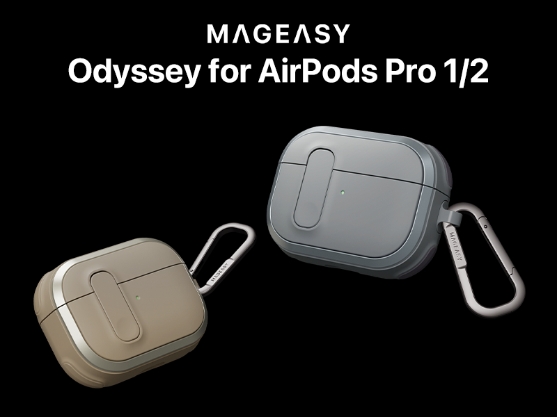 Amazon.com: MAGEASY Odyssey AirPods Pro 2 Case Cover - Rugged
