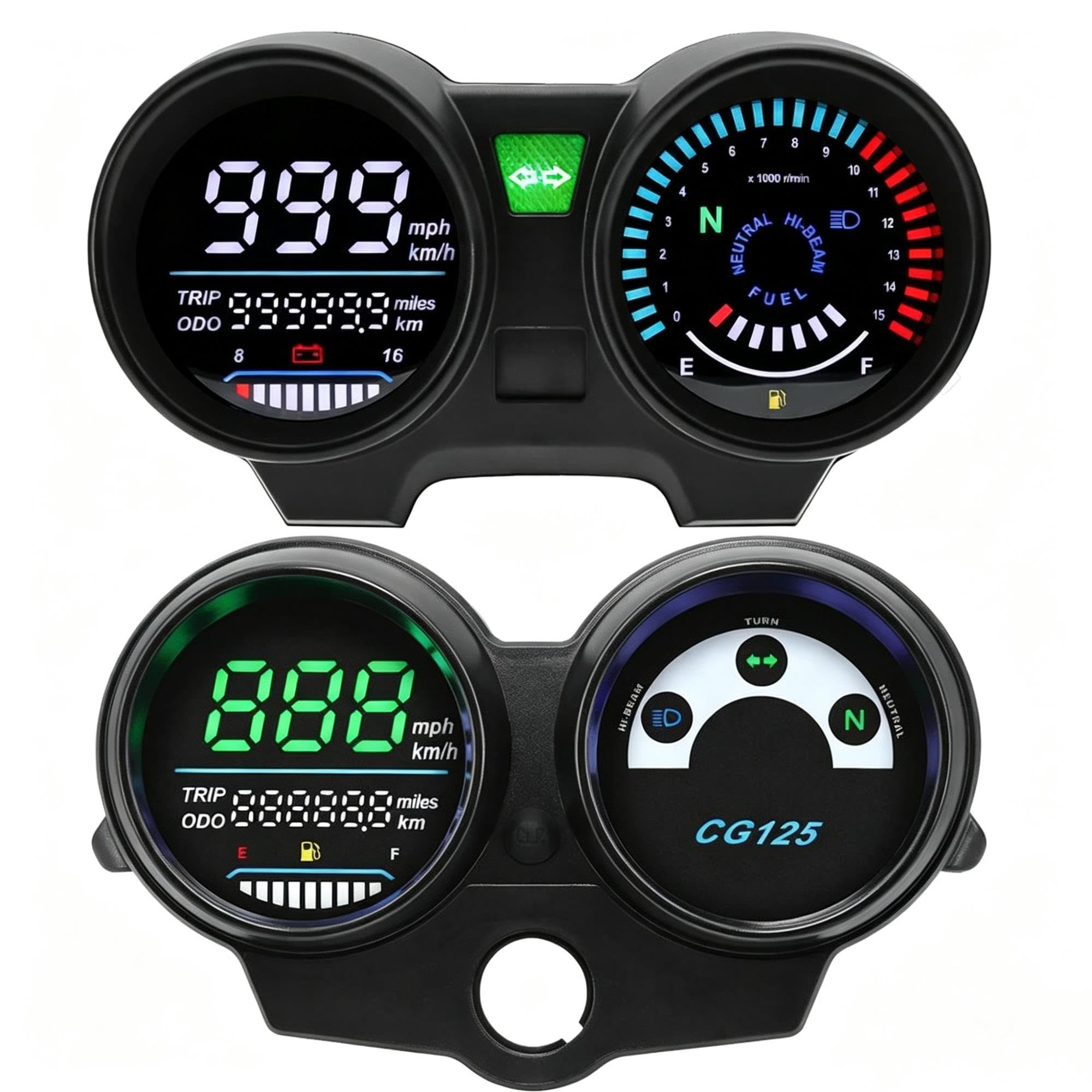 Tacómetro Digital Para Tablero Motocicleta