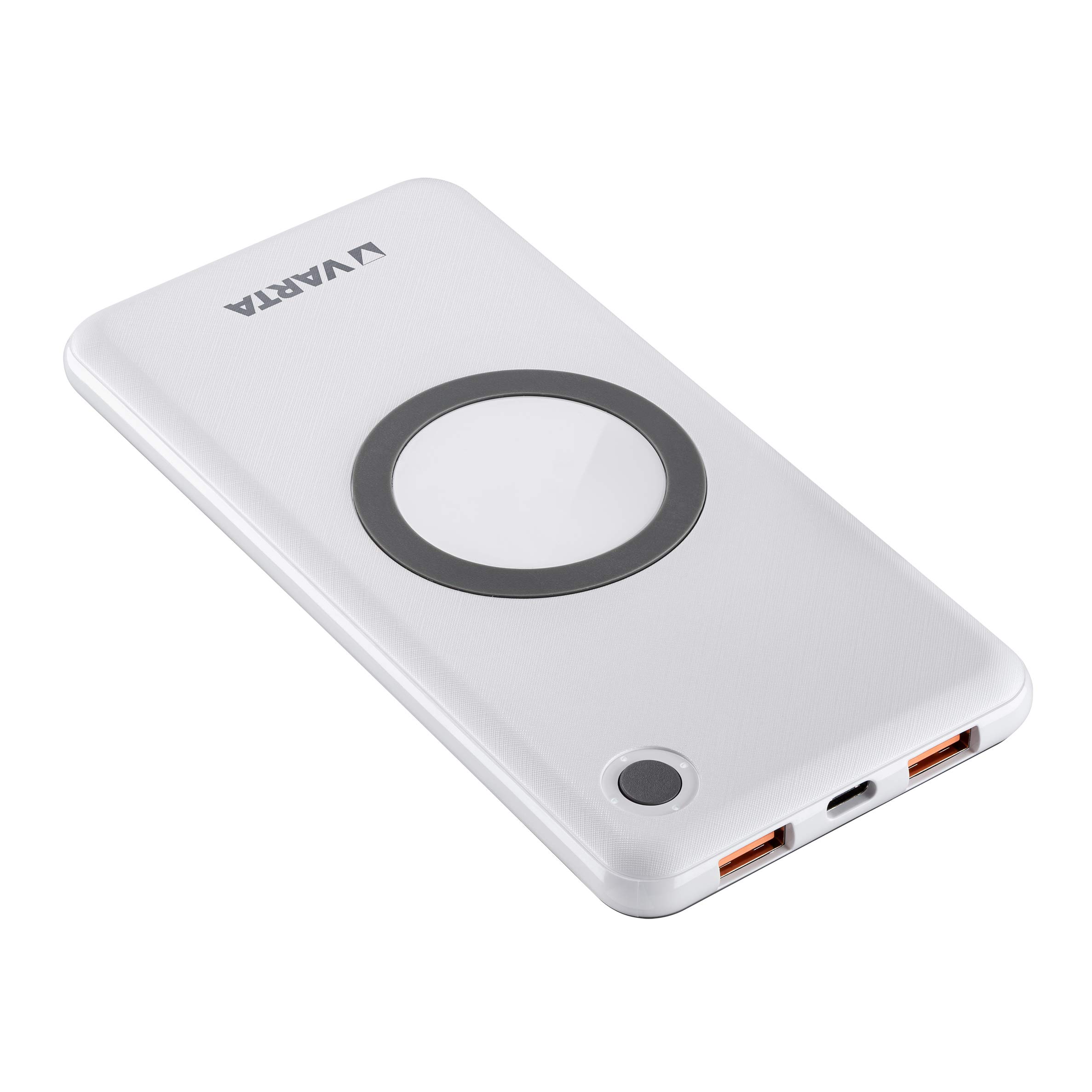VARTA Wireless Power Bank 10000 mAh, 18 W Fast Charging, USB C PD