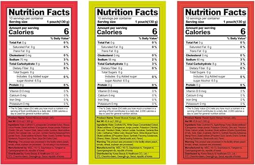 Miniatura 3 de Rawel Deliciosa jalea Konjac 1 caja10 paquetes (Mandarina de Jeju)