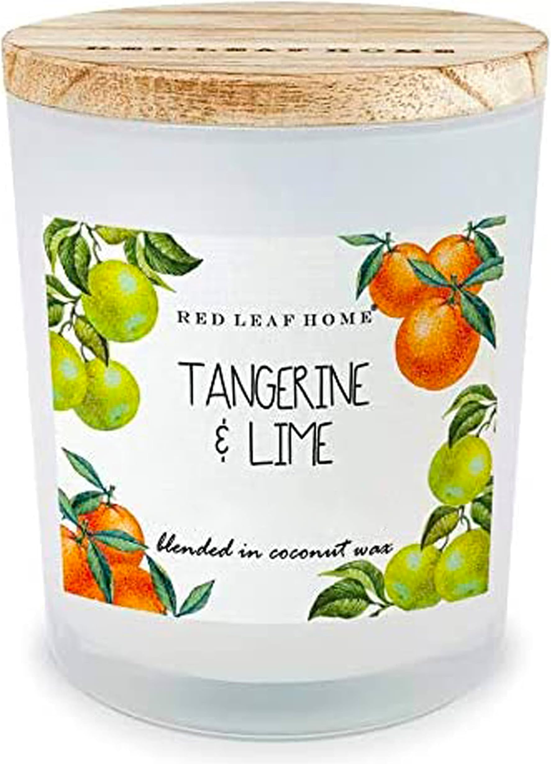 Red Leaf Home Tangerine Lime Candle - Sonoma Collection, Large - 15 Ounce Jar