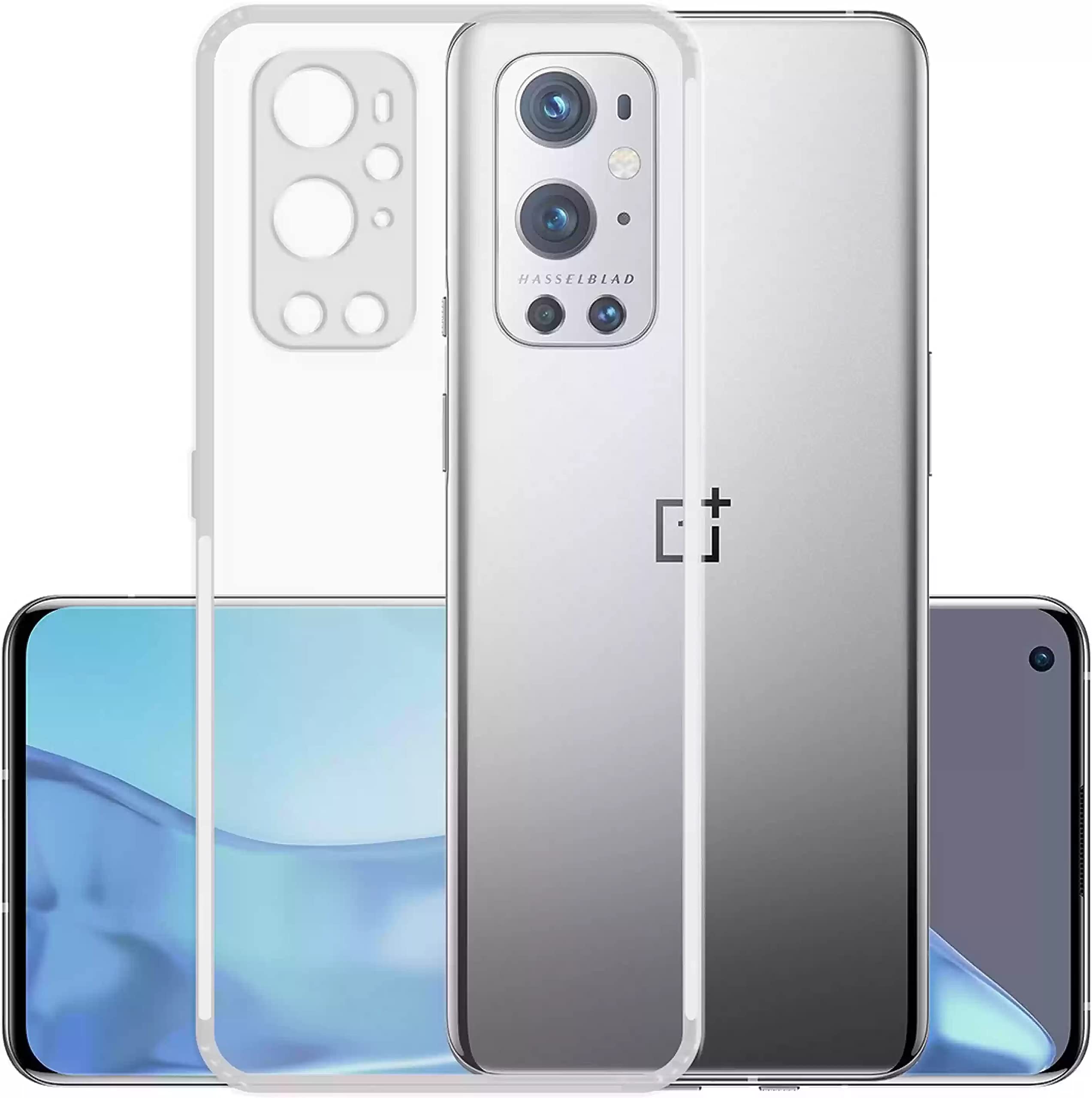 Amazon Brand - Solimo Silicone Shockproof Mobile (Soft & Flexible Shockproof Back Cover with Cushioned Edges) Transparent for Oneplus 9 Pro (B08YK9J7HH) Amazon Price History, Amazon Price Tracker