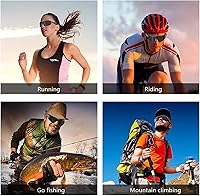 Vista 7 de Gafas Inteligentes, Gafas de Sol Bluetooth Polarizadas para Hombres y Mujeres, Gafas de Seguridad con Micrófono Integrado y Altavoces de Oído