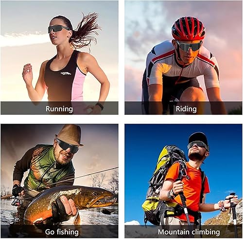 Miniatura 7 de Gafas Inteligentes, Gafas de Sol Bluetooth Polarizadas para Hombres y Mujeres, Gafas de Seguridad con Micrófono Integrado y Altavoces de Oído