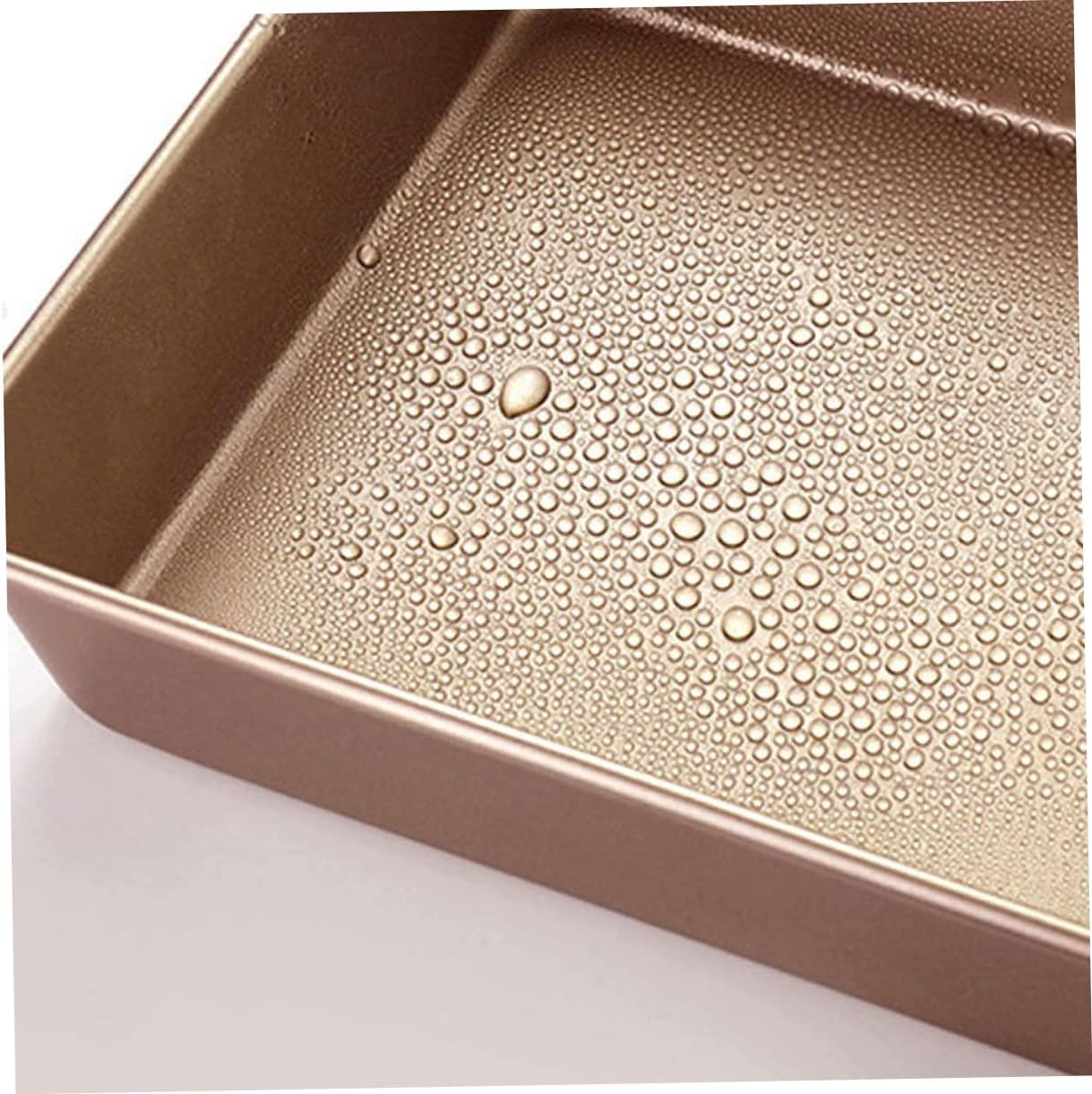 LIFKOME Stainless Steel Cake Mould Small Cake Pan for Baking Square Baking Pan