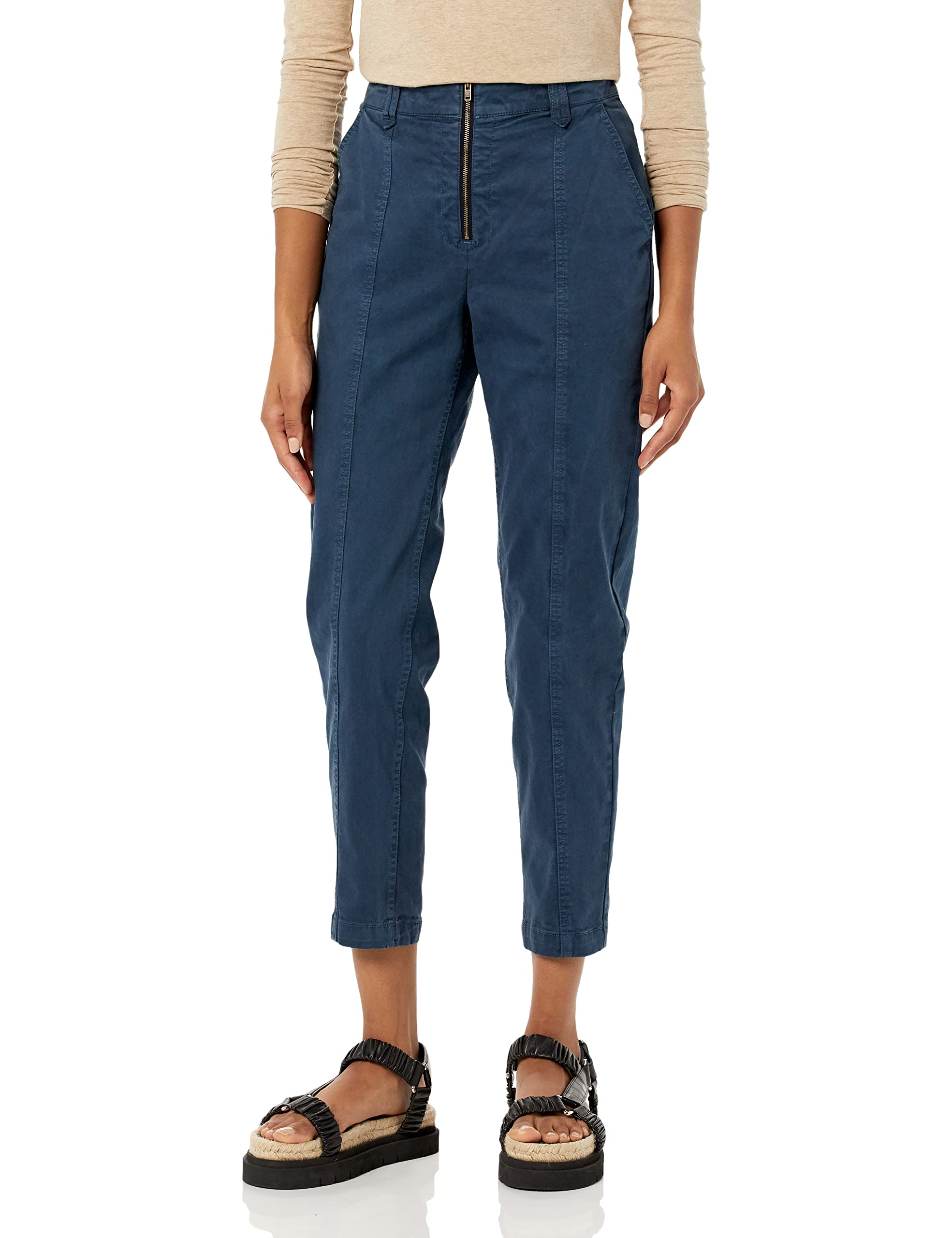 Amazon Essentials Womens Stretch Chino Utility Detail Pant Previously Goodthreads