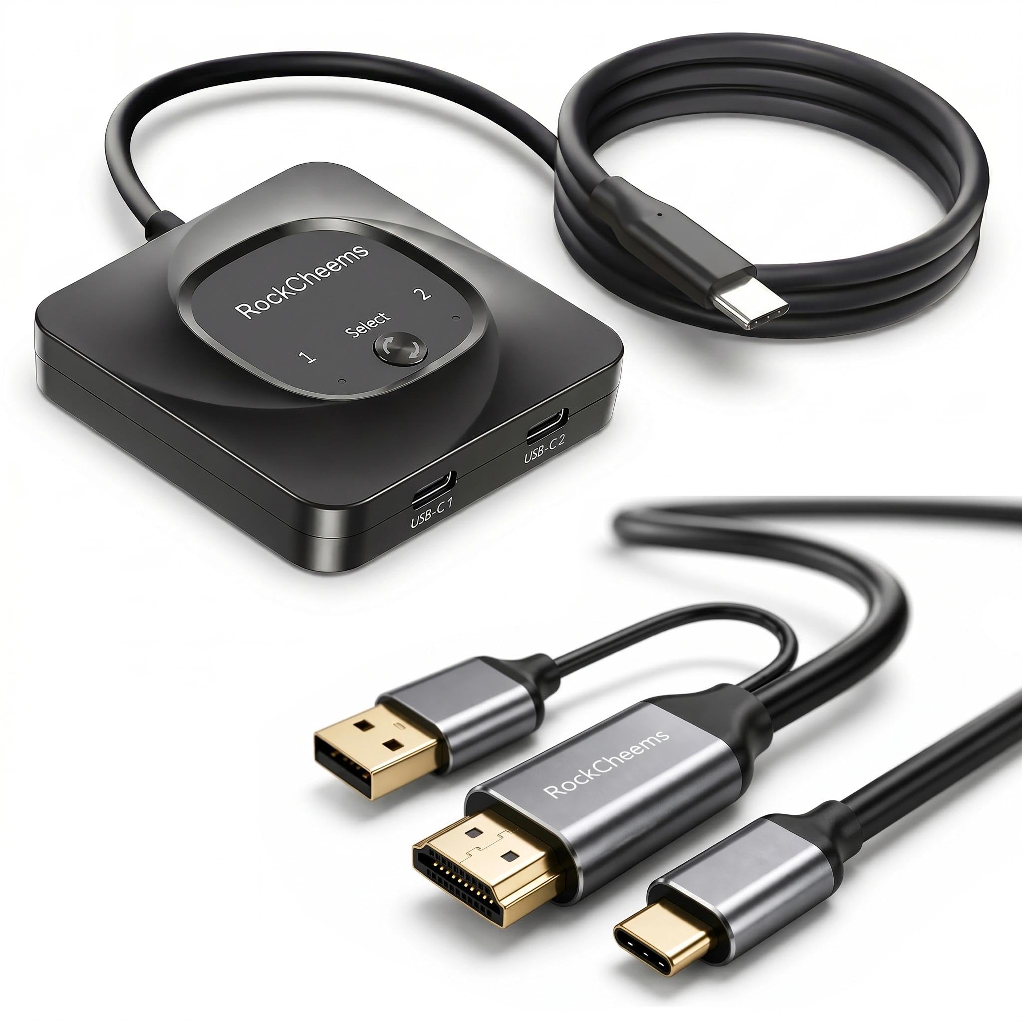 USB-C KVM Switch: Use Apple Studio Display/XDR with PS5, Swi