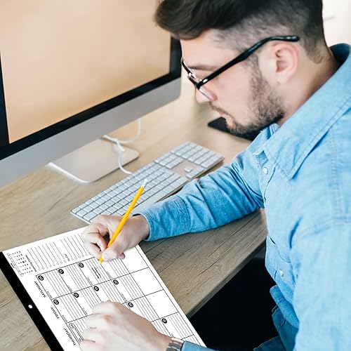 Miniatura 5 de Calendario de escritorio 2024, calendario de pared de 12 meses de enero a diciembre, tamaño 12 x 18 pulgadas, días festivos, fechas julianas,