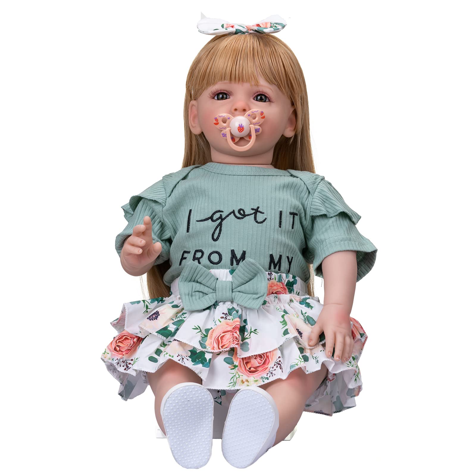 Amazon.co.jp: 24インチ長いブロンドの髪ガールドール 60cm
