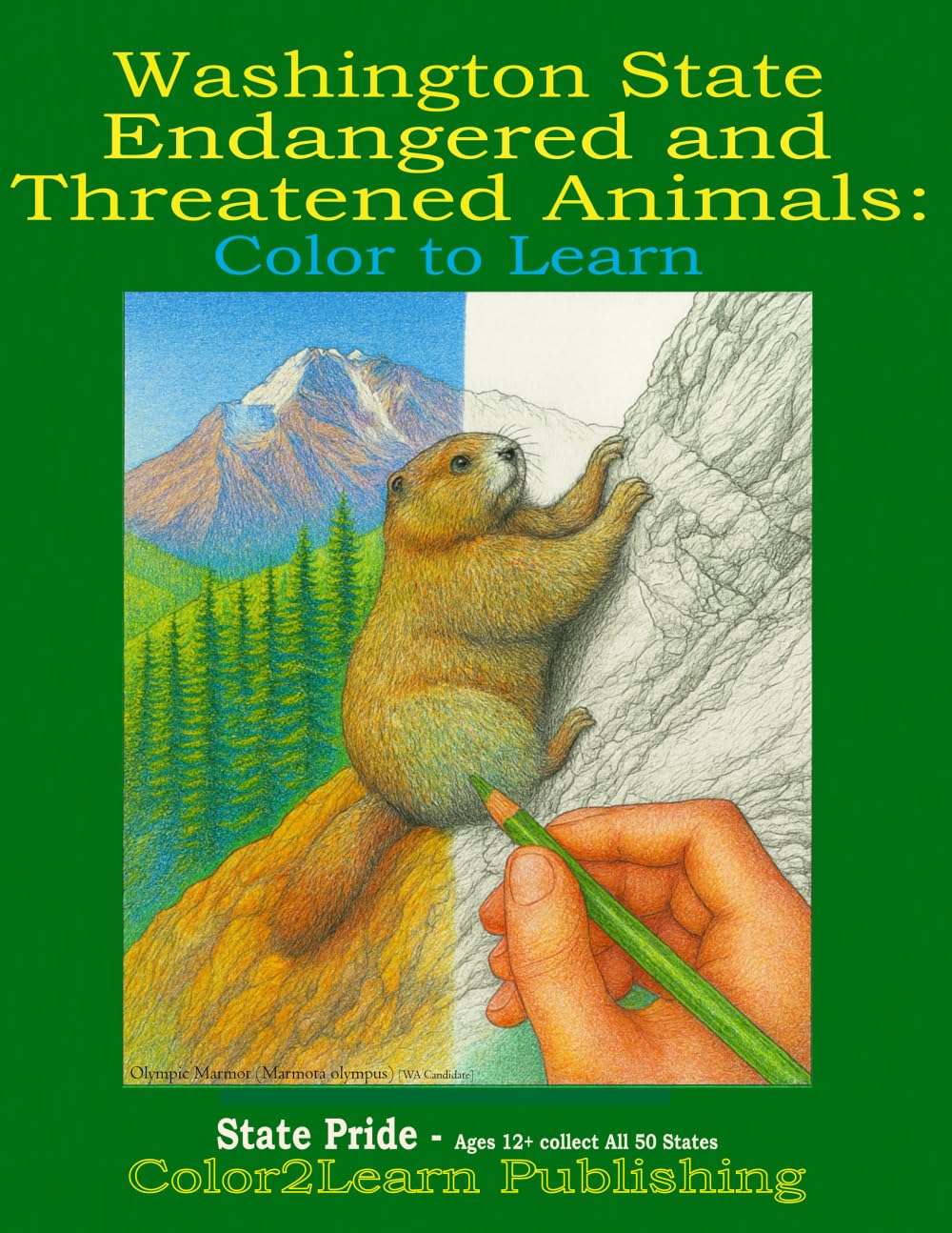 Washington State Endangered and Threatened Species: Color to Learn