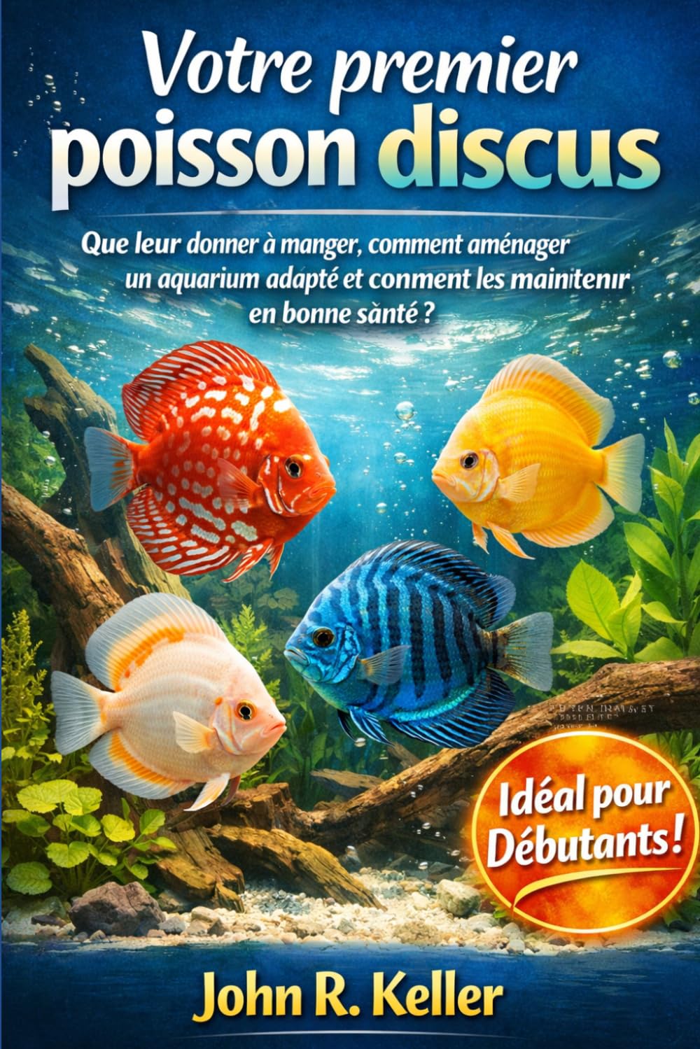 Votre premier poisson discus: Que leur donner à manger, comment aménager un aquarium adapté et comment les maintenir en bonne santé ?