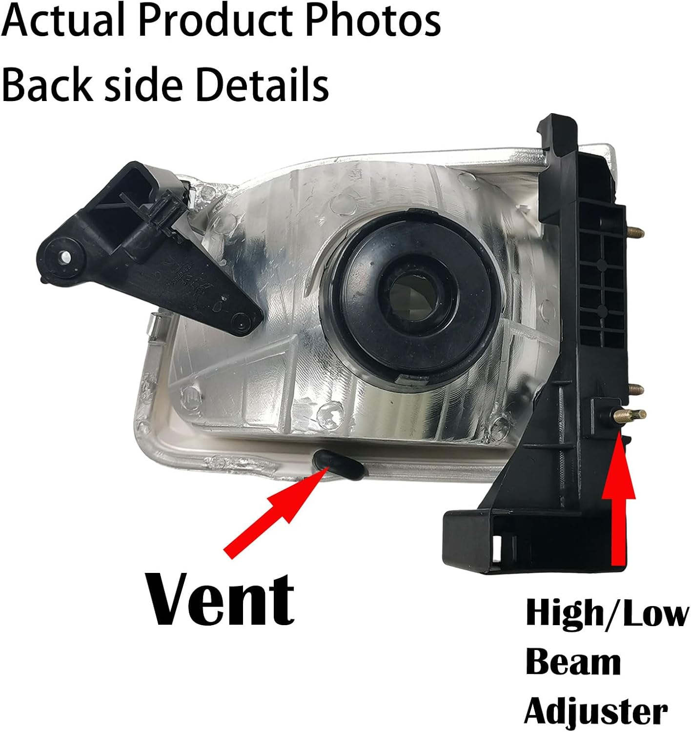 6pc-kit Headlights with Corner&Bumper turn signal Lights Assembly for 2001 2002 2003 2004 Toyota Tacoma Pickup Truck Replacement Headlamps Chrome Housing Clear Lens Driver and Passenger Side(LH&RH)