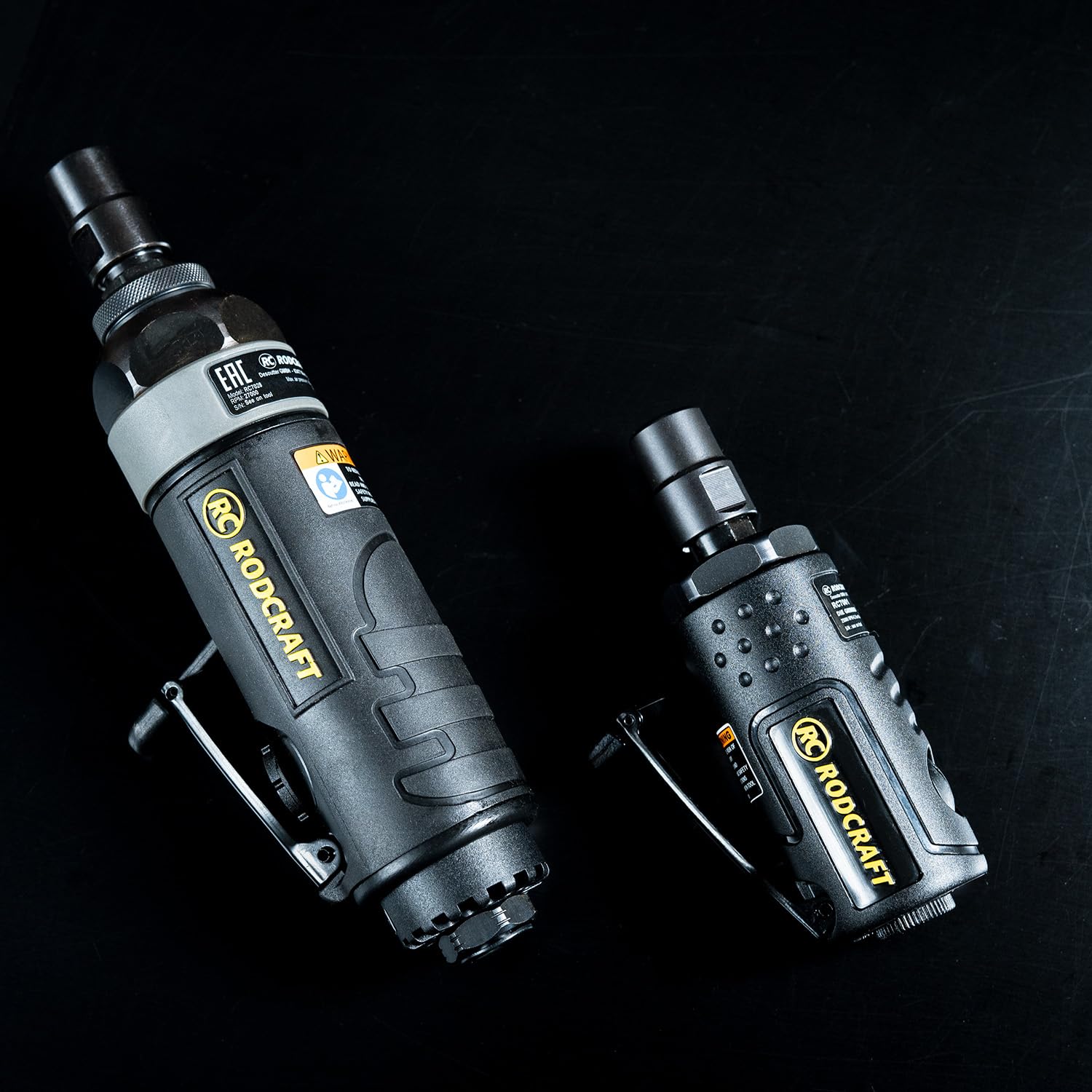 Rodcraft RC7001 Druckluft-Mini-Stabschleifer, 6 mm
