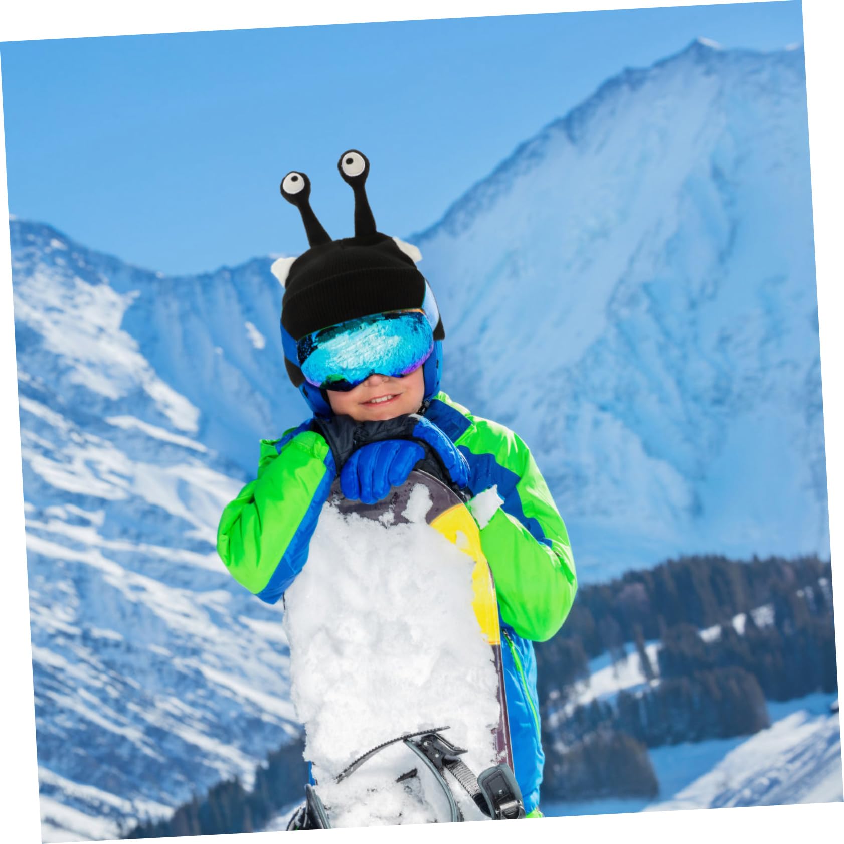 BESTonZON Housse De Casque Ski Adulte Hommes Enfants Couvre-Casque Isolé Couverture De Snoyablaghing Housse De Protection Casque Fournitures De Sports De Neige Accessoires De Vélo à Vélo Fil