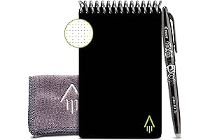 Rocketbook Smart Reusable Dotted Grid Notebook