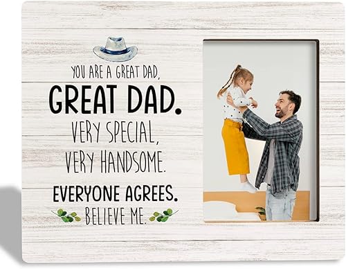 Miniatura 2 de HiLus Marco de fotos para papá, regalo de marco de fotos de madera, regalo especial para papá, regalo de gran papá, regalo de foto para papá, regalo