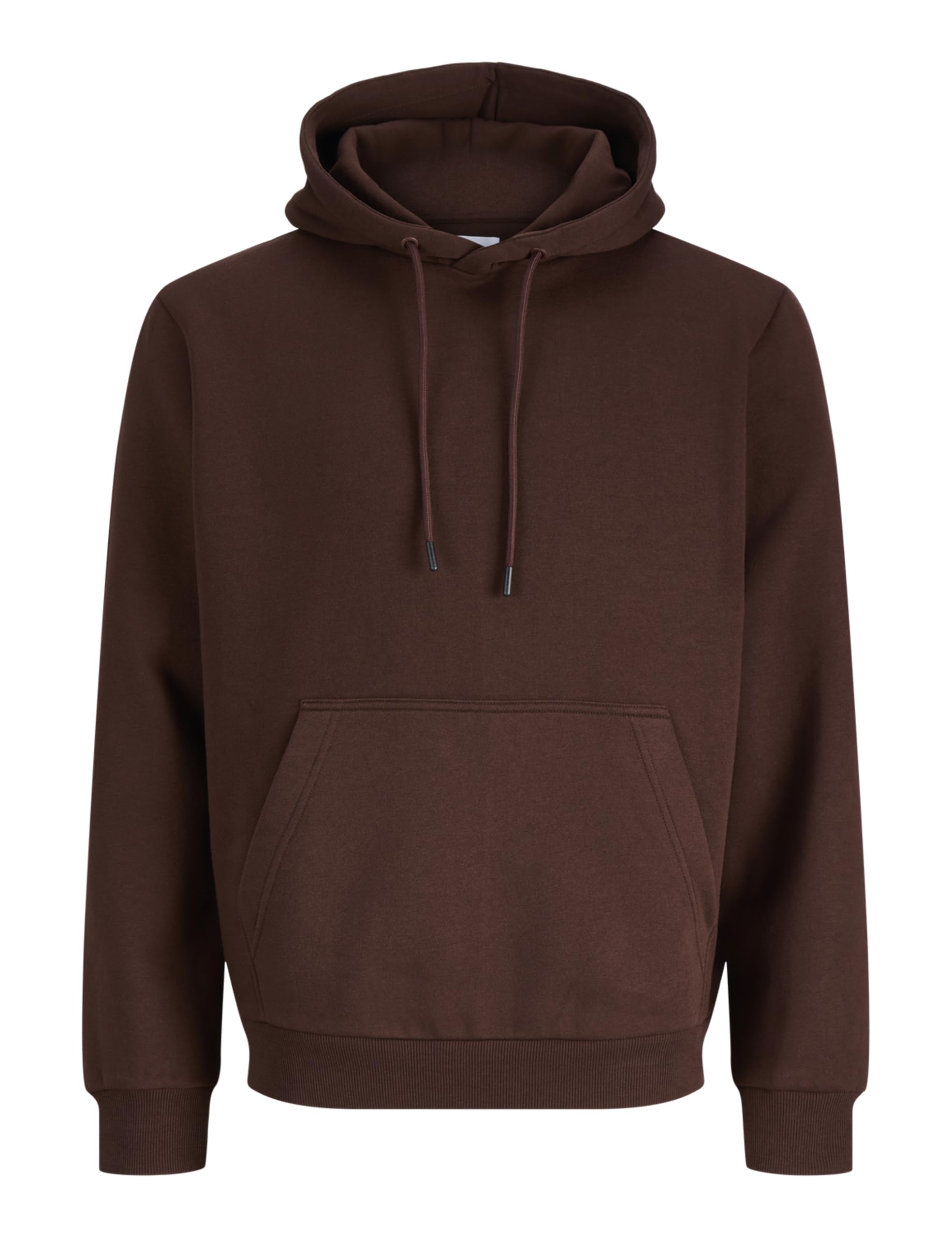 JACK & JONES Male Kapuzenpullover Plus Size Logo Kapuzenpullover | Relaxed Fit, Einfarbig, Langarm, Casual, Bei max. 40°C im schongang waschen
