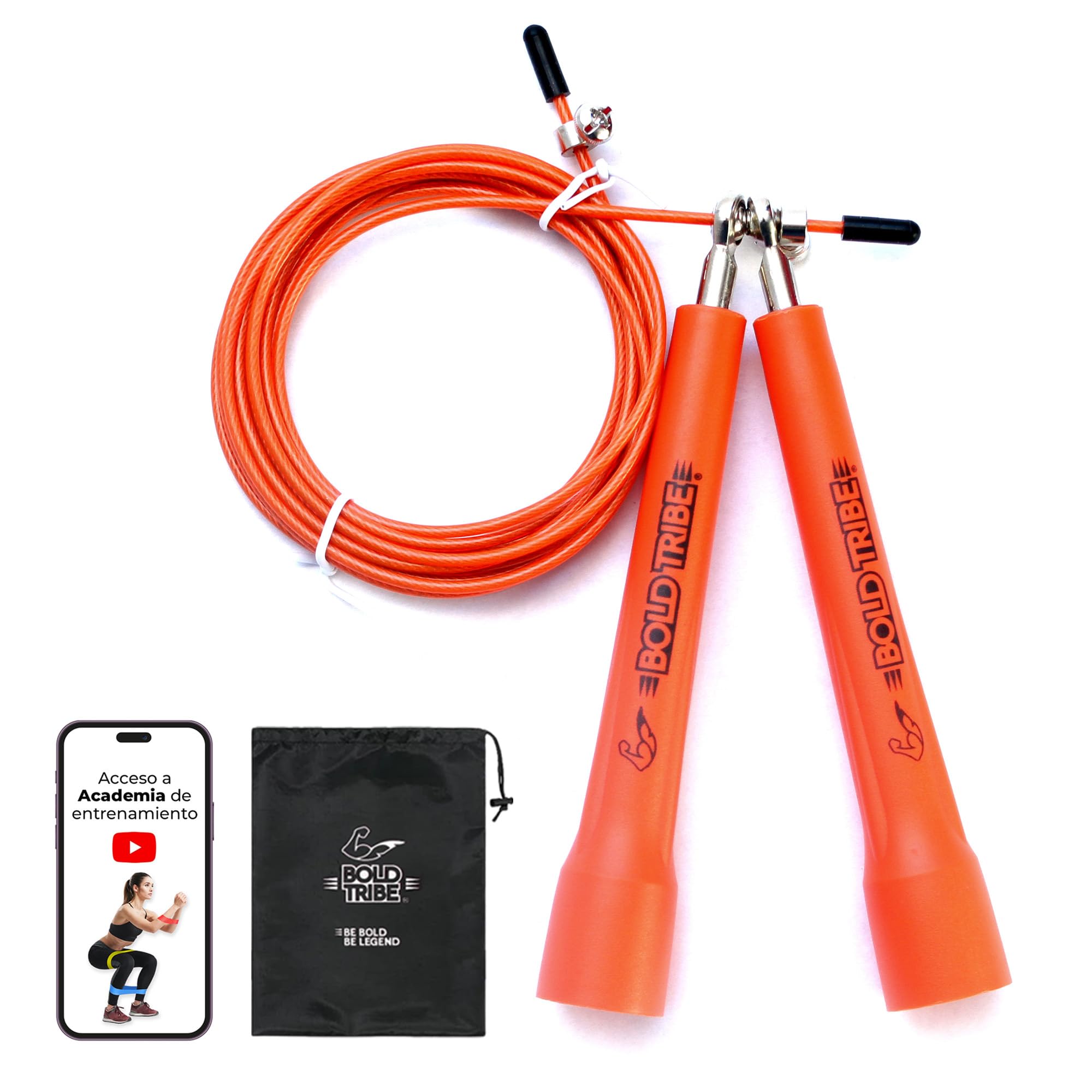 Bear KompleX La corde à sauter de vitesse HUMMER est idéale pour le crossfit, les doubles unders, la boxe, le fitness et le conditionnement. La poignée en aluminium légère et facilement réglable