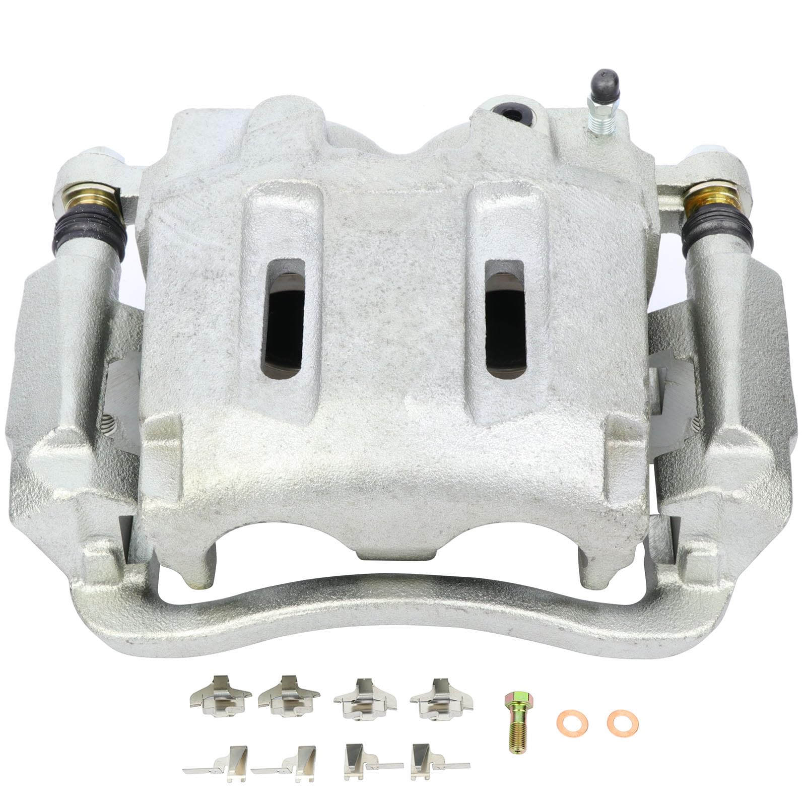 SCITOO Front Right Brake Caliper With Bracket 18-B5022 Compatible For Ford For F-250 Super Duty 2005-2012 For Ford For F-350 Super Duty 2005-2012