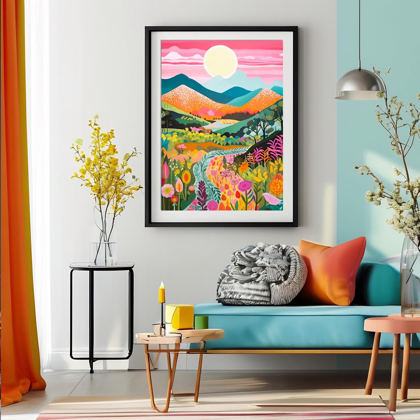 Diamond Art Kits for Adults - Mountain Flower -5 Diamond Art Kits for Adults - Mountain Flower -5