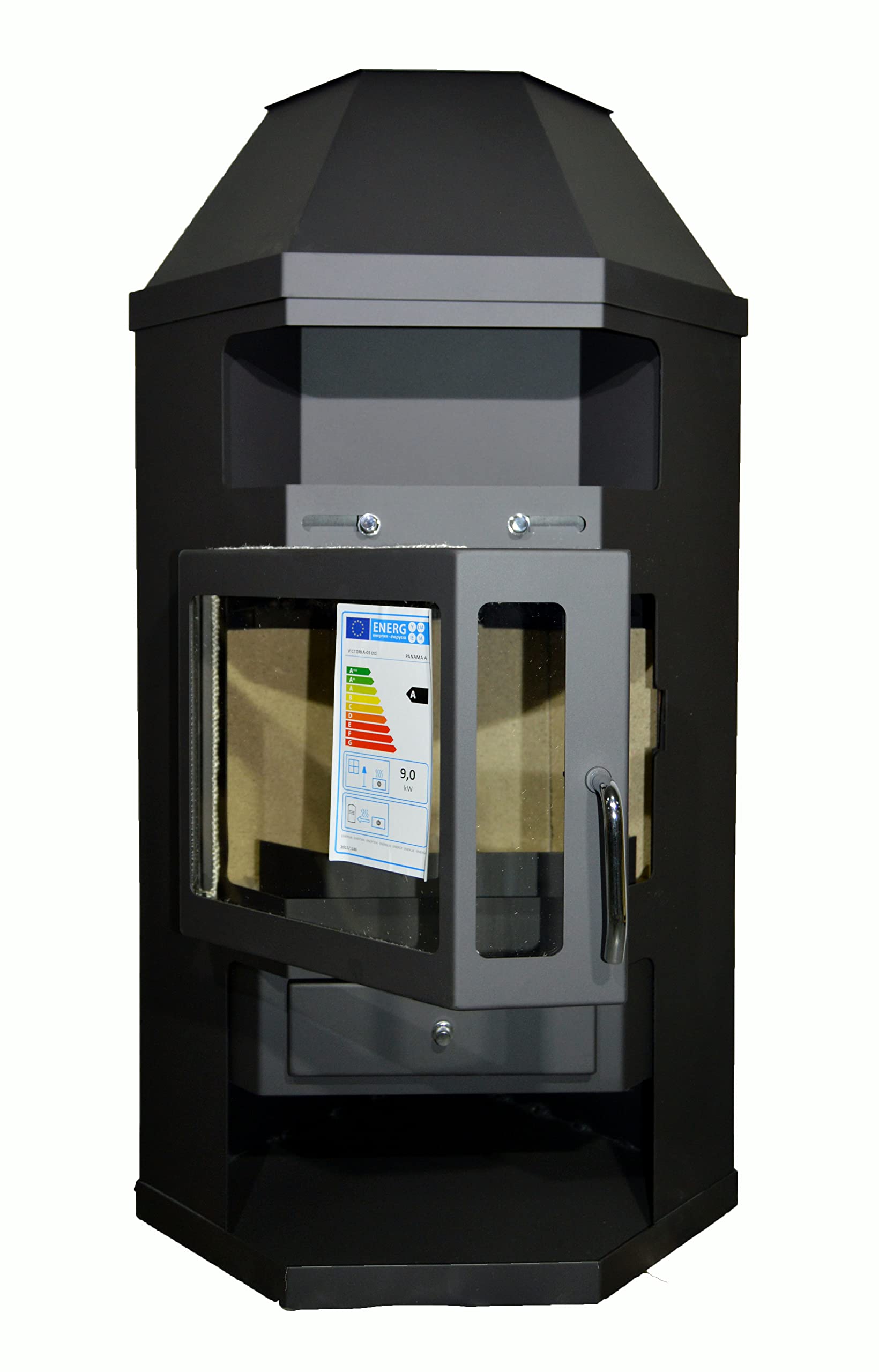 EEK A Eck-Kaminofen - Kaminofen Victoria 05 Panama A 9.0 kW