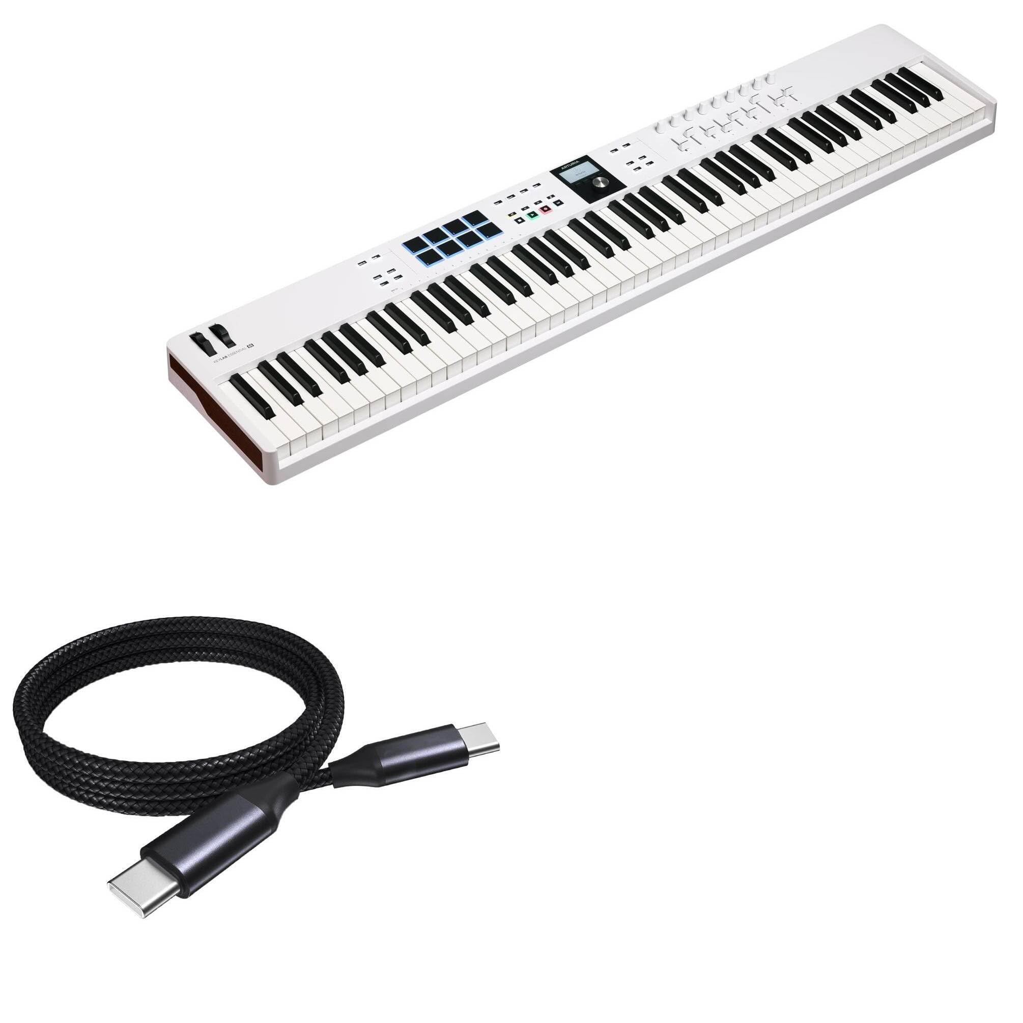 Amazon.com: BoxWave Cable Compatible with Arturia KeyLab 88 MK3