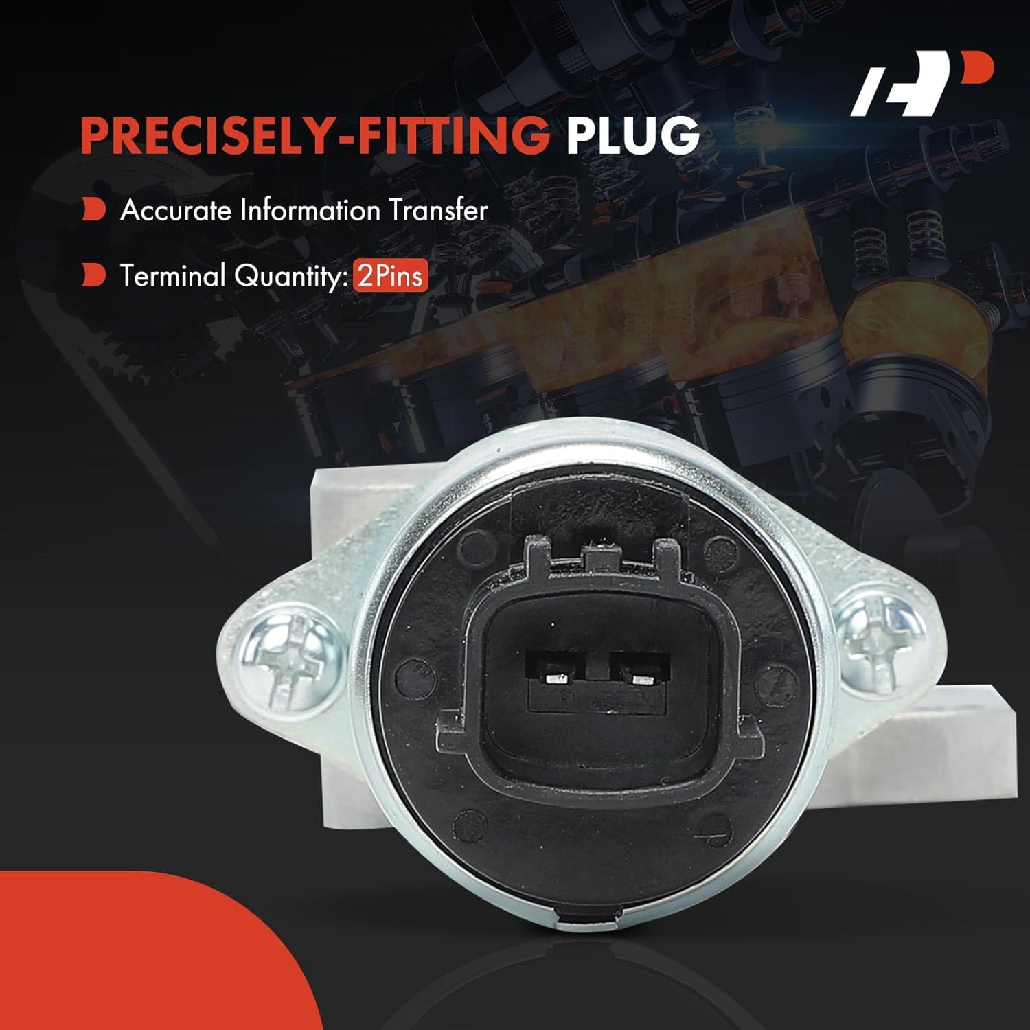 A-Premium Fuel Injection Idle Air Control Valve Compatible with Nissan Pickup 1998-2010, NP300 2010-2015, Tsuru 1998-2017 - 1.6L 2.4L, Replaces# 237821N600