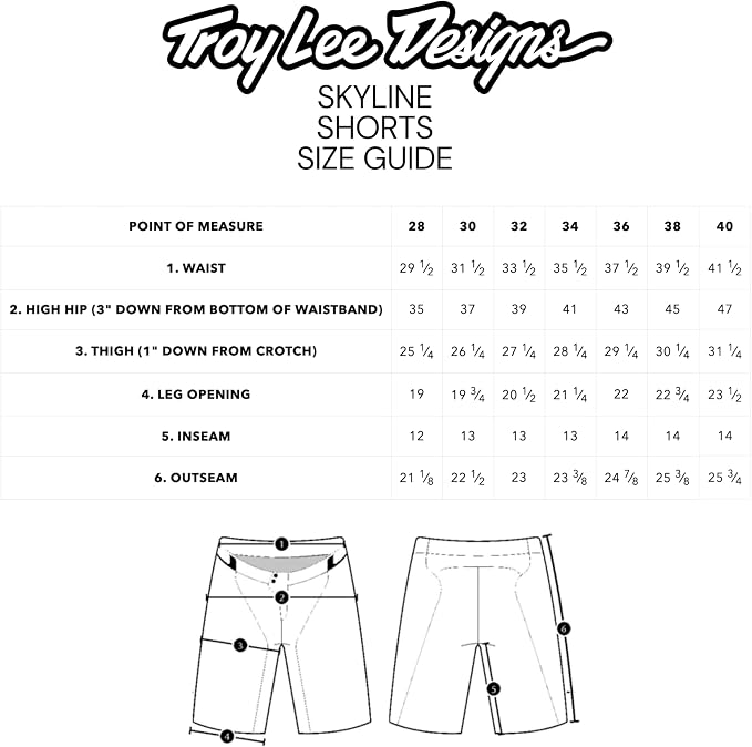 Troy Lee Designs Skyline Air Short con Forro miniatura 6
