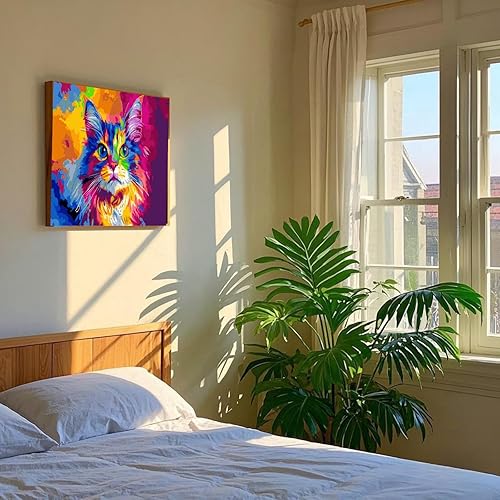 Miniatura 15 de Kit de pintura de caballo por números para adultos y niños, pintura por números, caballos, adultos, kits de pintura por números, manualidades sobre