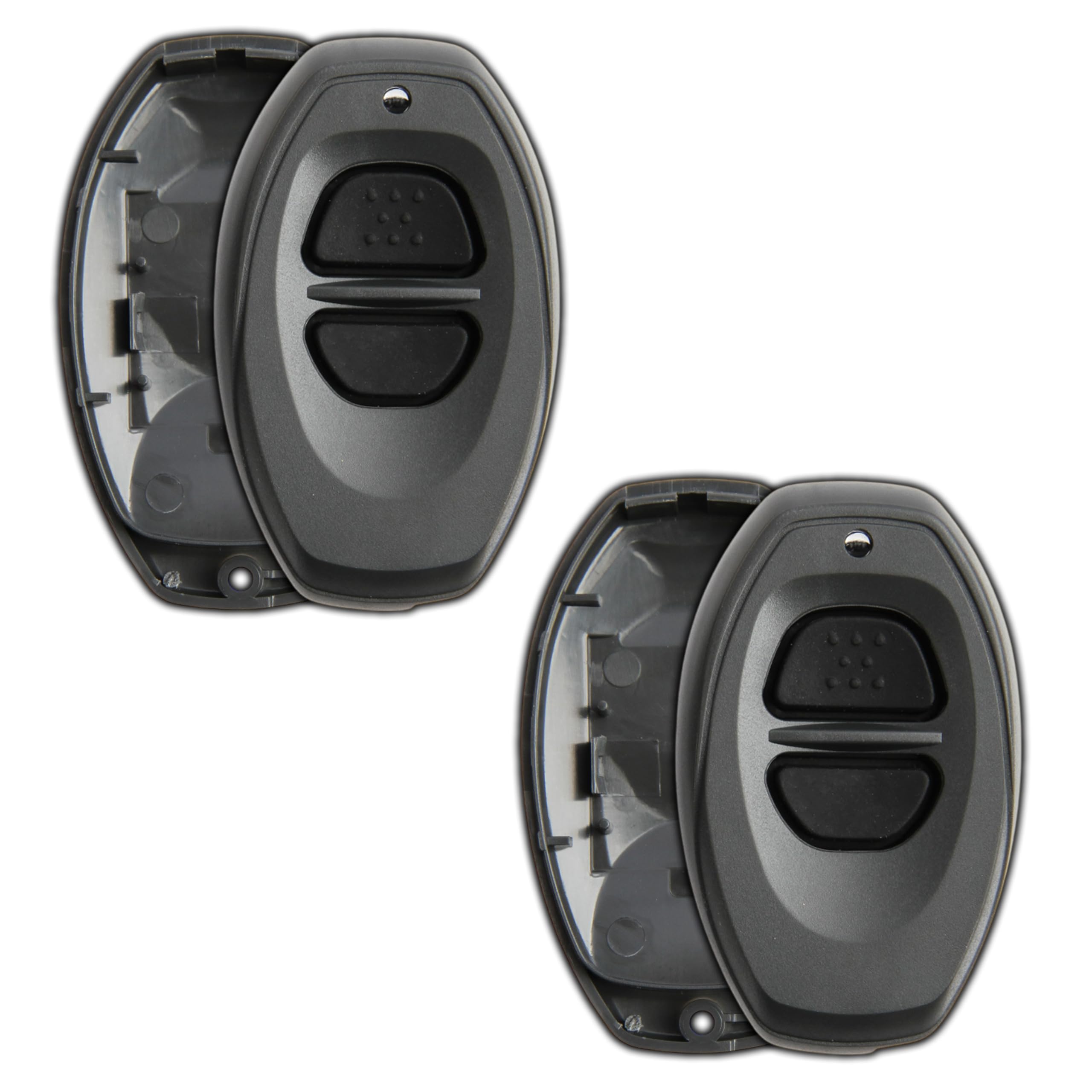 2 KeylessOption Just The Case Key Fob Keyless Entry Remote Shell Button Pads