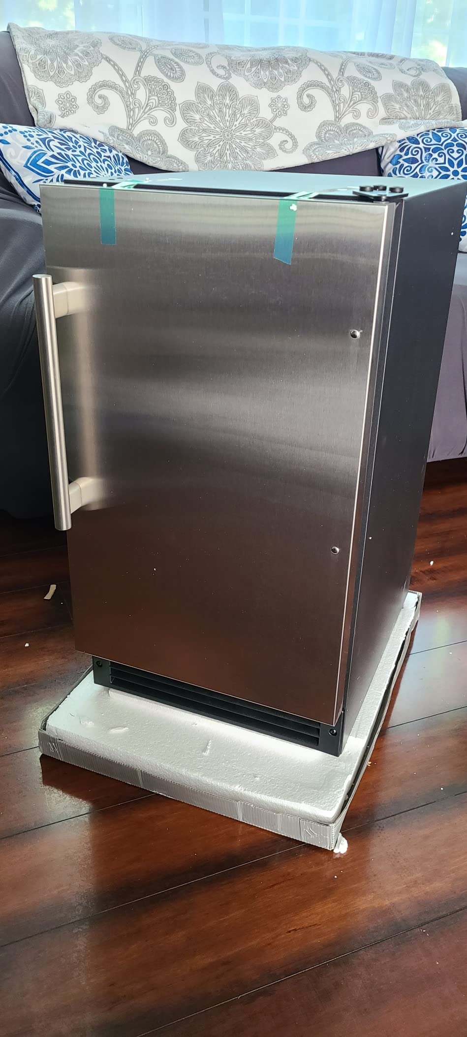 29/mo Finance 15 Inch Builtin Ice Maker Machine with 22LBS/24H, Undercounter Crescent Ice