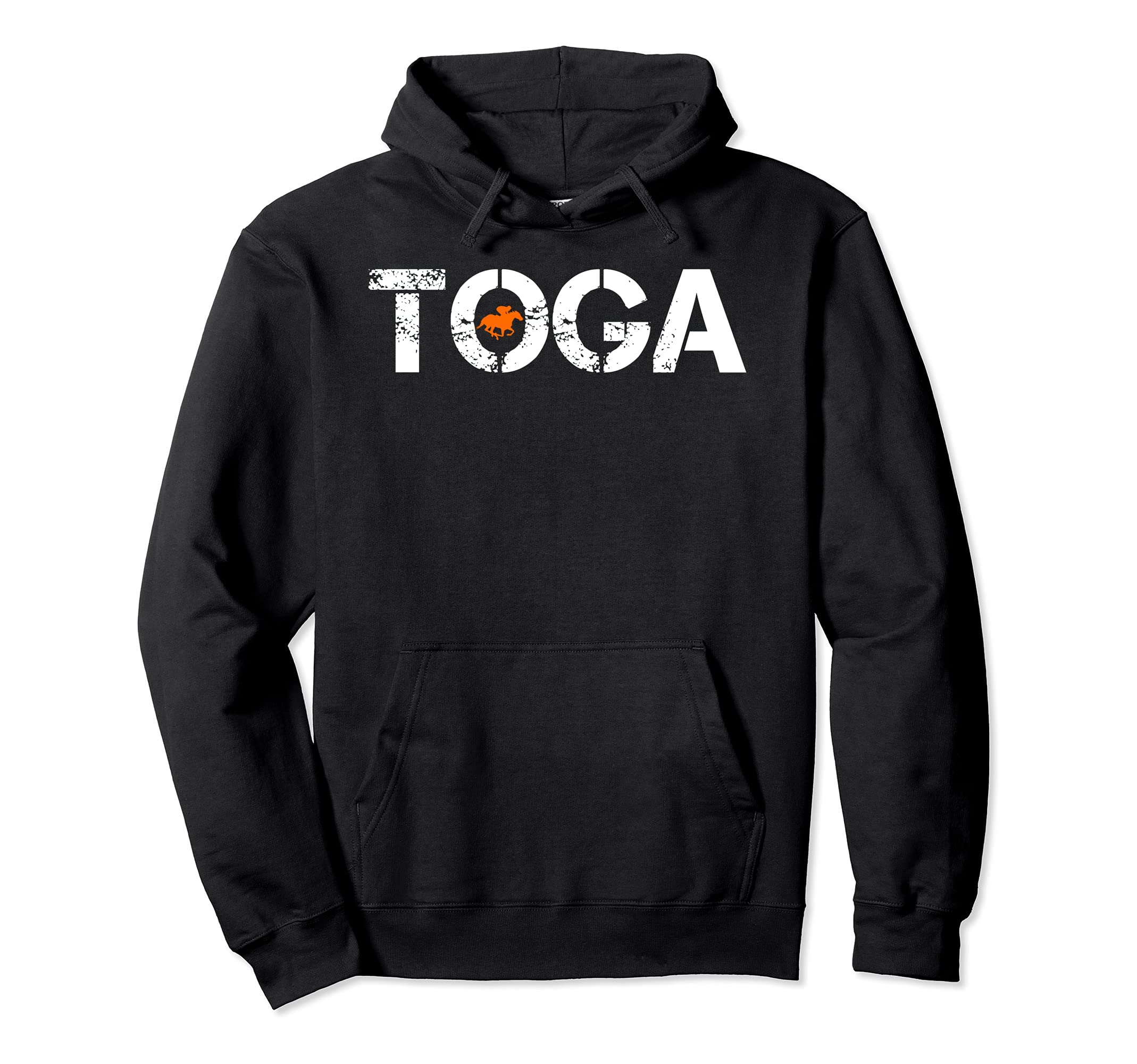Toga Saratoga Springs Upstate New York Horse Racing Pullover Hoodie