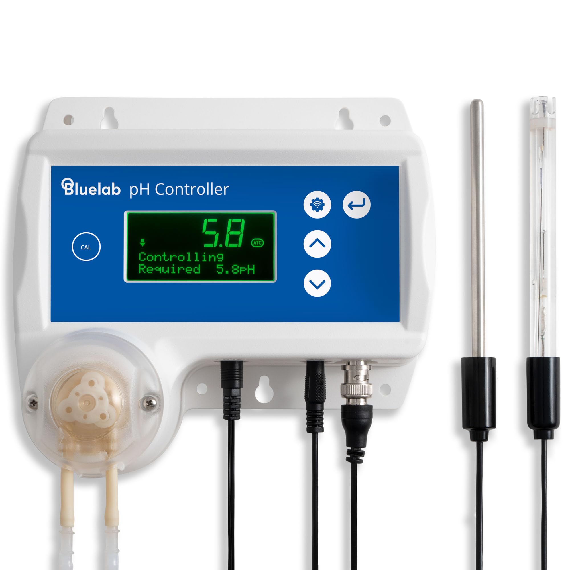 Bluelab pH Controller Wi-Fi – 24/7 pH-Überwachung im Reservoir, automatische Dosierung, Edenic-Integration, austauschbare Sonden, Sicherheitsfeatures – Für Hydrokulturen & Zimmerpflanzen