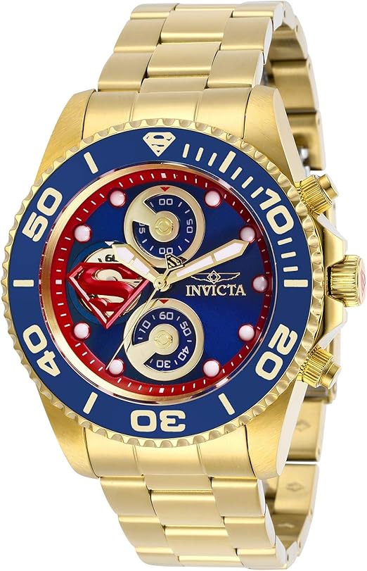 invicta dc superman watch