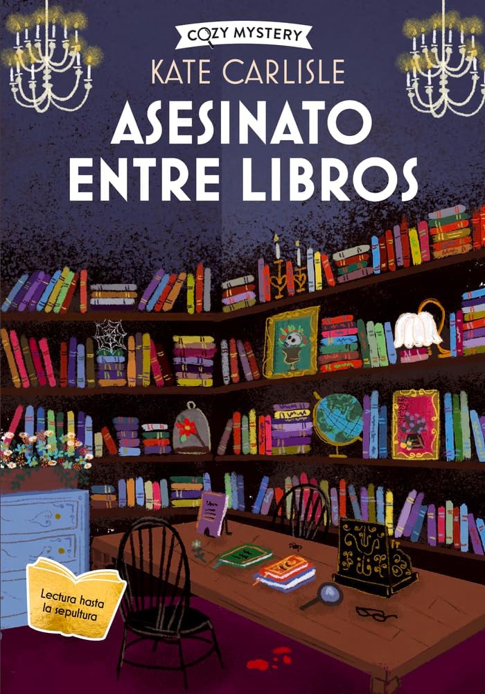 Asesinato entre libros: Un misterio bibliofilo de Brooklyn Wainwright (Cozy Mystery)