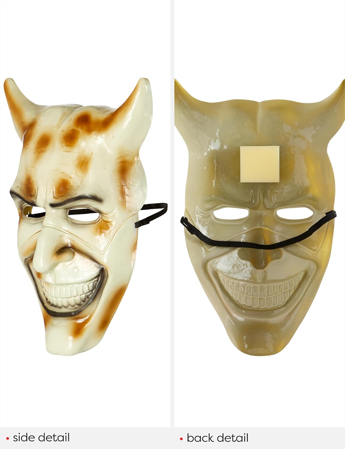 Rubies The Black Phone: The Grabber 3/4 Mask for Adults, Unisex One Size
