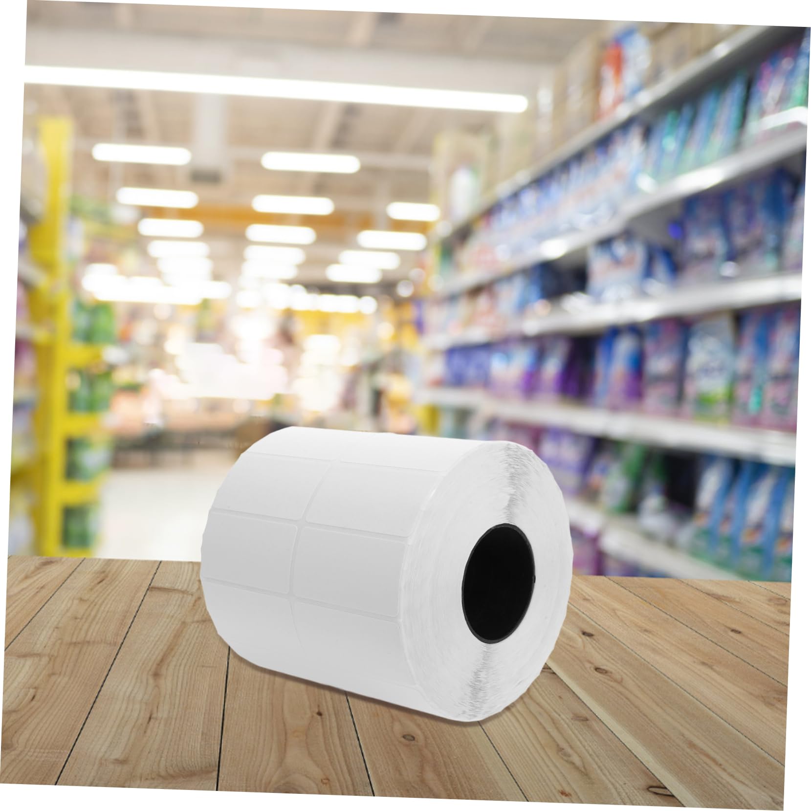 1rotolo Etichette Adesive Vuote Per Organizzazione Pantry Etichette Autoadesive Copperplate Per Congelatore Barattoli e Bottiglie Facili Da Scrivere e Applicare