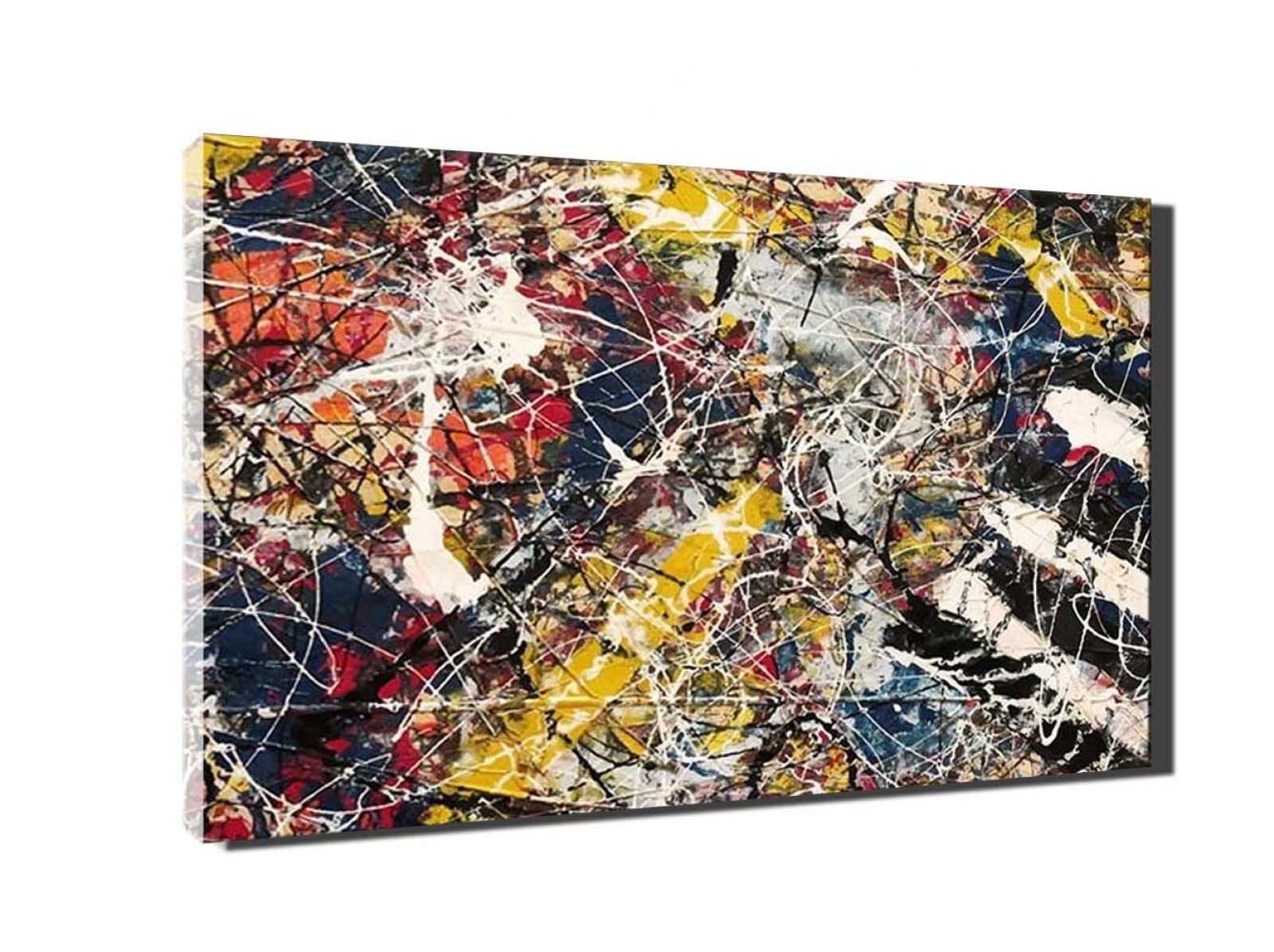 POLLOCK、No 151948:RedGrayWhiteYellow POLLOCK、No 151948:RedGrayWhiteYellow POLLOCK、No 151948