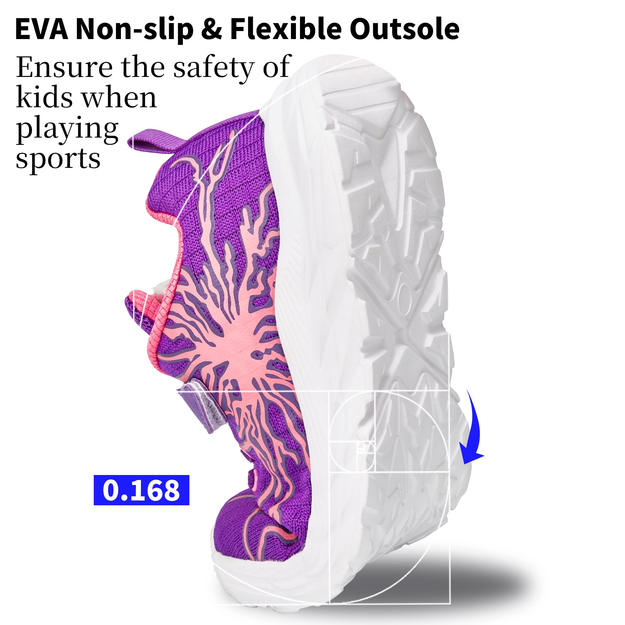 YZMML Scarpe Sportive Bambini Antiscivolo Comode e Leggere per Running e Outdoor Sneaker Casual Bambino Ragazze Ragazzi Scarpe da 28-39 EU