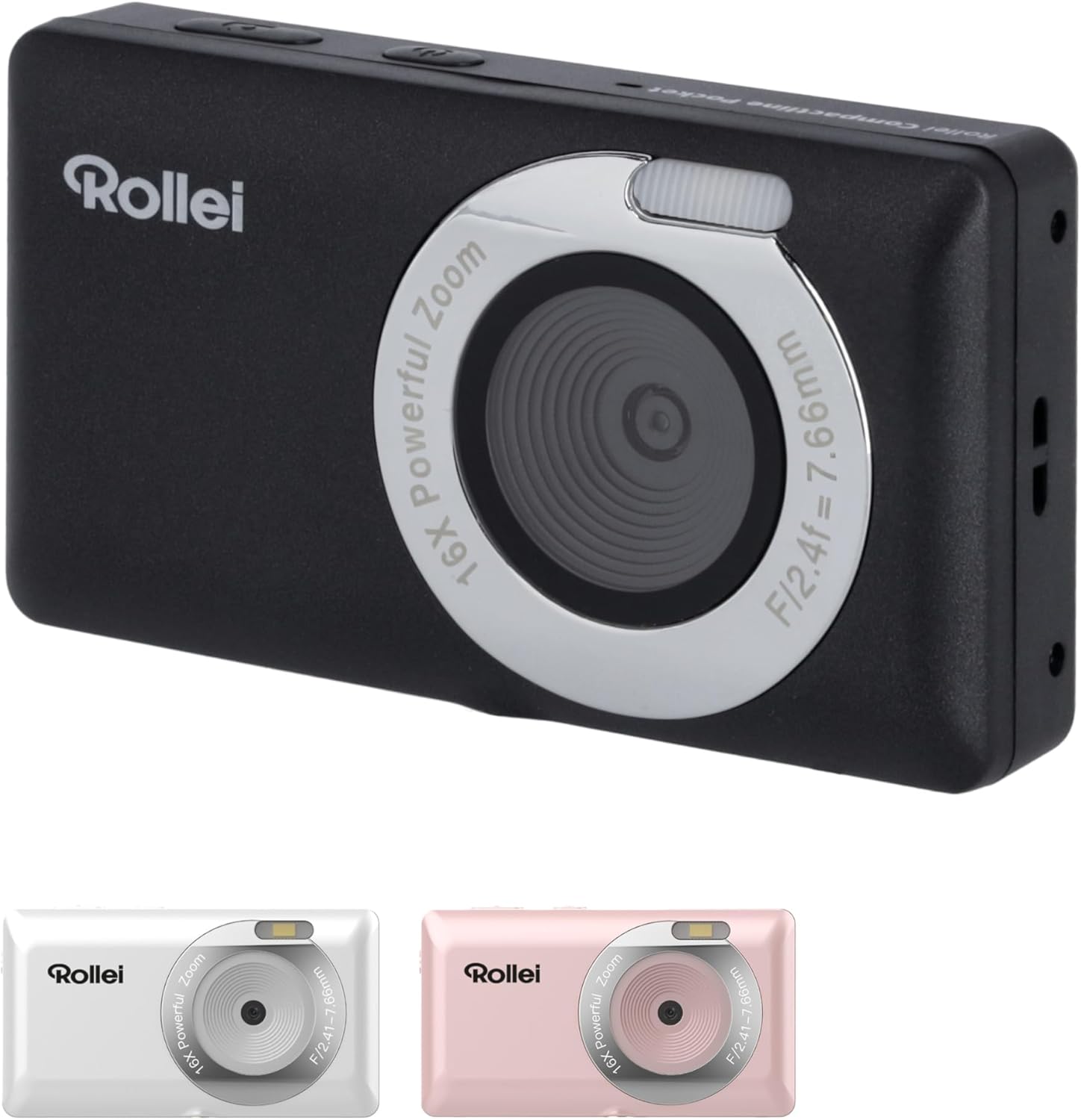 ຫລັງ view of Rollei Compactline Pocket camera