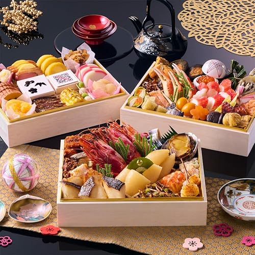 【きまぐれクック完全監修】 おせち「海手箱」2026 三段重 3~4人前 52品目入り【12月30日着】
