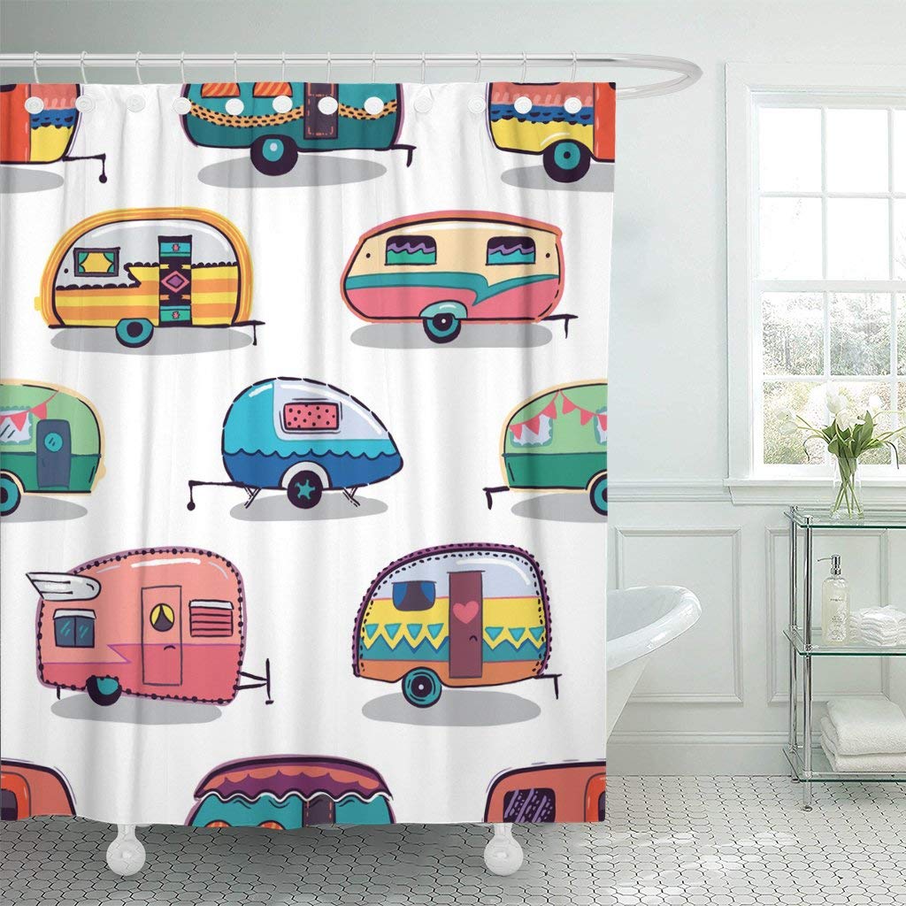 Camper Shower Curtains Curtains & Drapes 2023