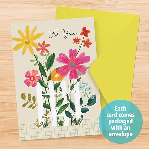 Miniatura 3 de Designer Pop!, Tarjeta de felicitación desplegable de cumpleaños, diseño floral y tarjeta de jardín de flores 3D para amigos, familiares y personas