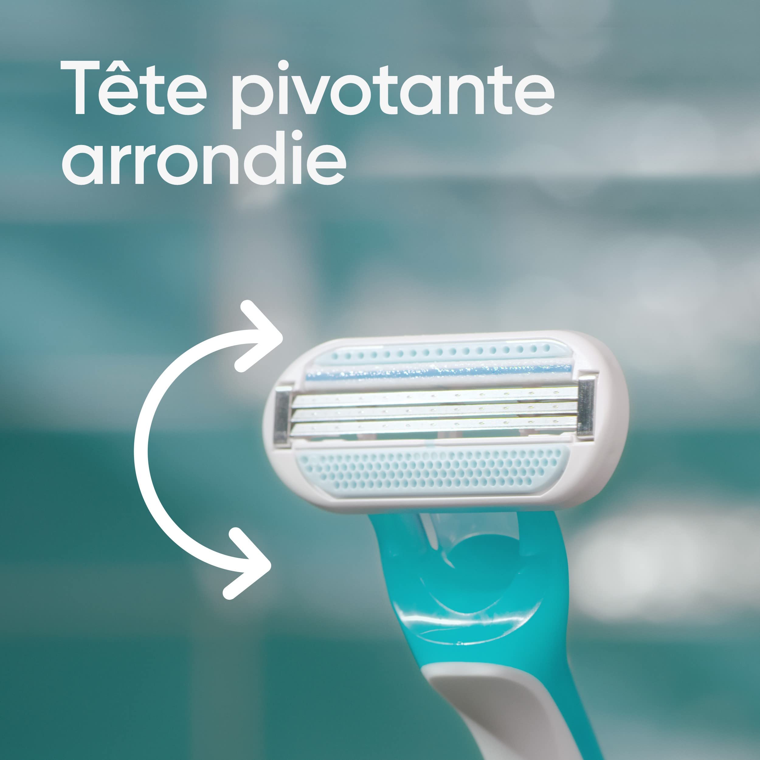 Gillette Tropical jednorazowe opakowanie + A1, 2 szt. (2 x 3 sztuki)