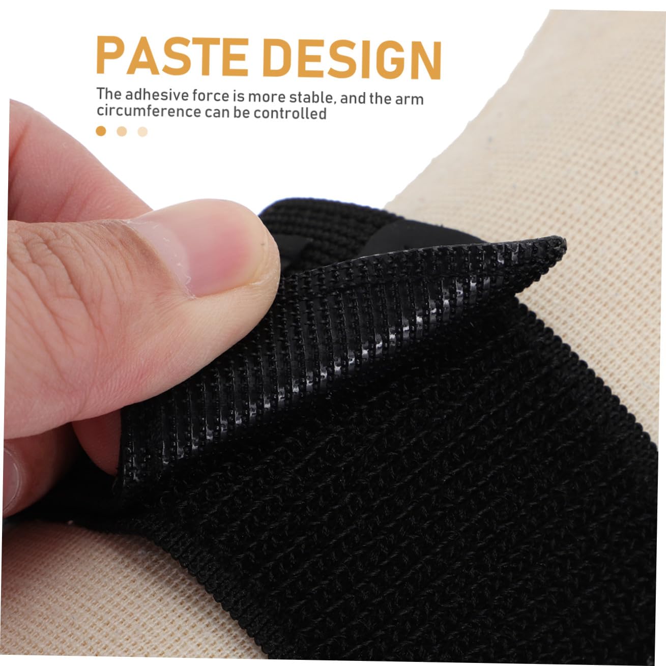 NUOBESTY 16 Pezzi braccialetto del cellulare banda di braccio del telefono cellulare chiave polso mano braccialetto universale supporto da corsa per telefono nylon Black