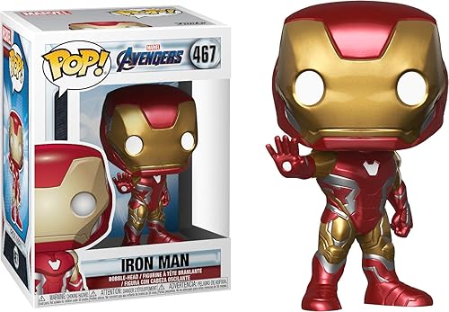 Miniatura 2 de Funko Pop! Marvel Avengers: Endgame Iron Man - Figura exclusiva de vinilo con cabeza de bola